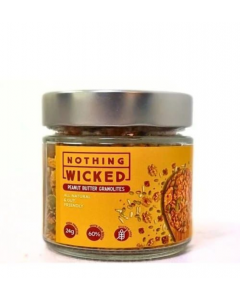 NOTHING WICKED PEANUT BUTTER GRANOLITES JAR 100GM