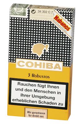 Cohiba Robustos 3 pcs.