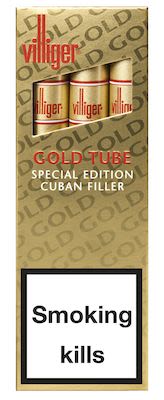 Villiger Gold Tubes 5x3 pcs