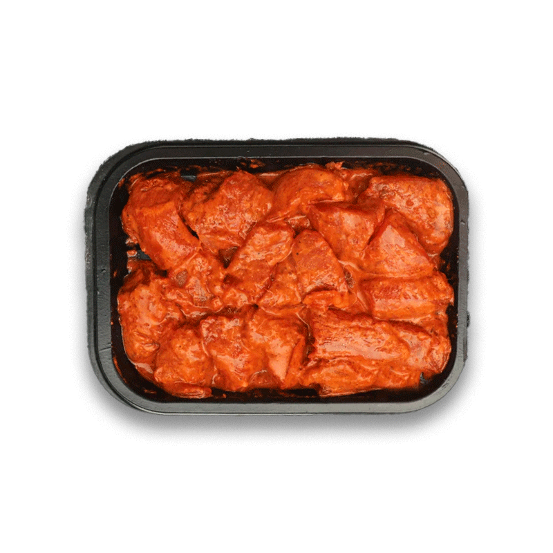 Marinated Chicken Tikka Breast Boneless Cubes 500g