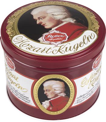 Reber Mozart Kugeln in luxury tin 300 g