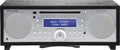 Tivoli Audio Music System+ DAB / FM all-in-one hi-fi system, black/silver