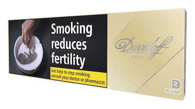 Davidoff Gold Slim 200 pcs