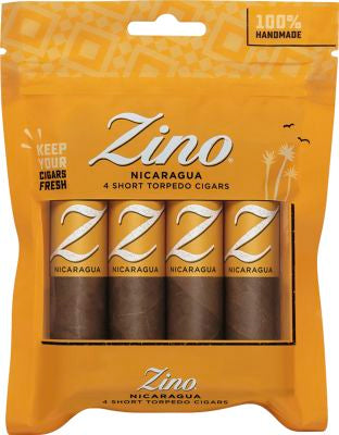 Zino Nicaragua Short Torpedo Fresh Pack 4 pcs