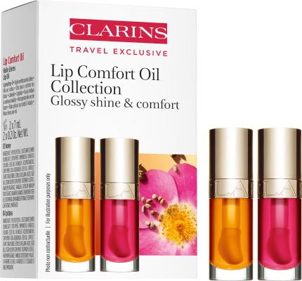 Clarins Lip Comfort Oil Lip Gloss Set