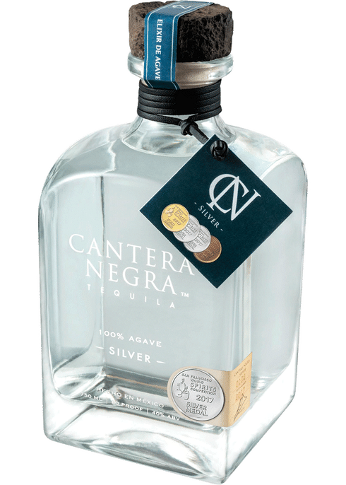 Cantera Negra Silver Tequila