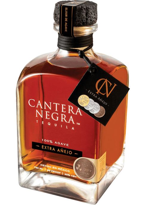 Cantera Negra Extra Anejo Tequila