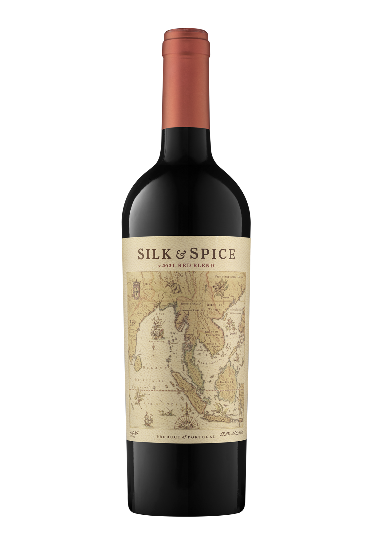 Silk & Spice Red Blend 12X75Cl