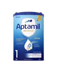 APTAMIL ADVANCE CESAR INFANT MILK FORMULA STAGE 1 FROM 0-6 MONTHS 800GM