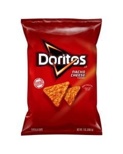 Doritos Nacho Cheese Flavored Tortilla Chips 7 OZ