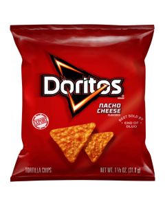 Doritos Nacho Cheese Flavored Tortilla Chips 1.50 OZ