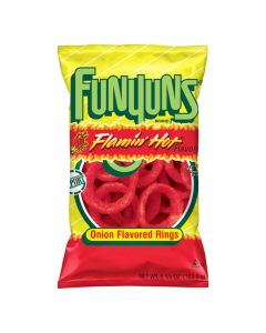 Funyuns Flaming Hot Onion Flavored Rings 5.75OZ