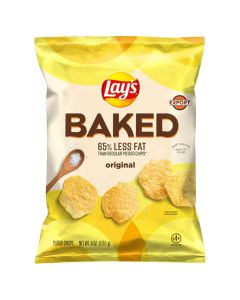 Lay's Baked Original Regular 65% Less Fat Potato Chips 6OZ