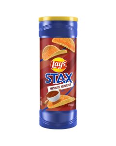 Lay's Stax Mesquite Barbecue Flavored Potato Chips 5.5OZ