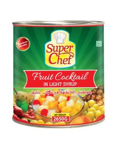 SUPER CHEF SPANISH FRUIT COCKTAIL 2.6KG