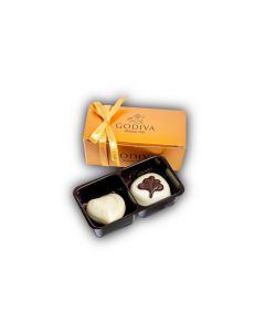 GODIVA GOLD BALLOTIN 2PCS, 25GM