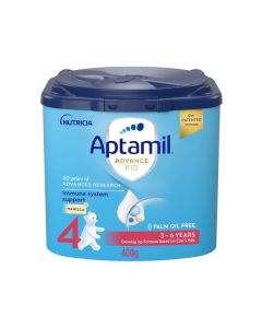 APTAMIL ADVANCE KID MILK FORMULA PALM OIL FREE STAGE 3 FROM 3-6 YEARS 400GM