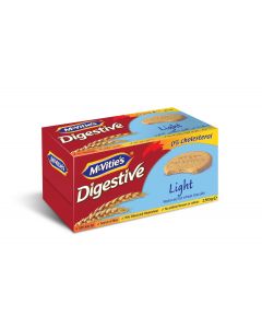 MCVITIES DIGESTIVE LIGHT 250GM