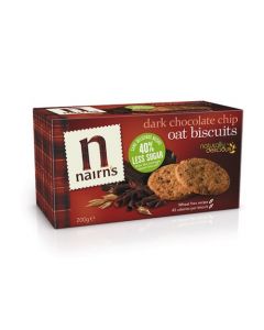 NAIRN'S OAT BISCUITS - DARK CHOCOLATE CHIP 200GM