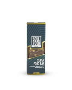 SOUL FOOD NUTS & SEEDS BAR CASHEW WALNUT 20GM