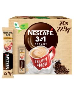 NESCAFE 3IN1 CREAMY LATTE 20X22.5GM