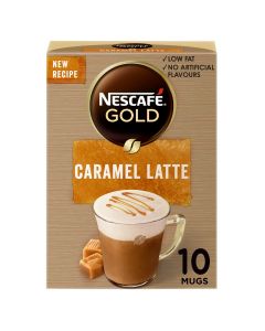 NESCAFE GOLD CARAMEL LATTE 10X17GM