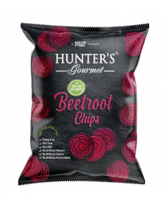 HUNTER'S BEETROOT CHIPS 60GM