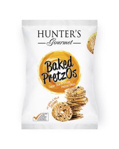 HUNTER'S BAKED PRETZOS - WITH WHITE & BLACK SESAME 180GM