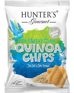 HUNTER'S QUINOA CHIPS - SALT & VINEGAR 75GM