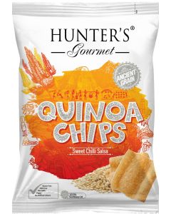 HUNTER'S QUINOA CHIPS - SWEET CHILLI SALSA 75GM