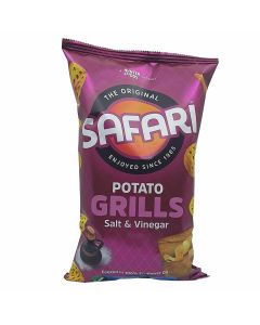 SAFARI POTATO GRILLS SALT & VINEGAR 125GM