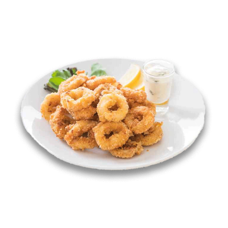 Frozen Breaded Squid (Calamari) Rings 1kg