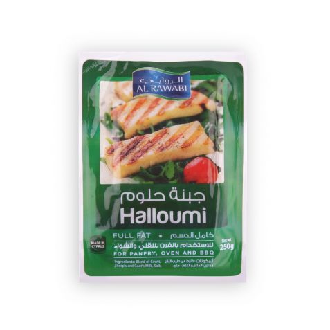 AL RAWABI HALLOUMI CHEESE FULL FAT