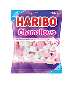 HARIBO CHAMALLOWS PINK & WHITE 150GM