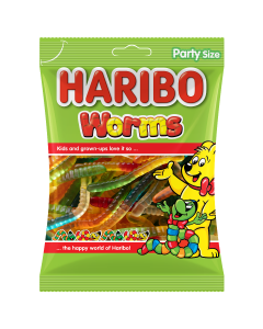 HARIBO WORMS 160GM