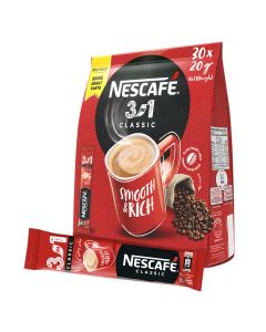 NESCAFE 3 IN1 CLASSIC POUCH 30X20GM