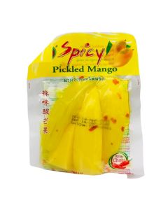 X.O SPICY PICKLED MANGO IN VACUUM BAG 100GM