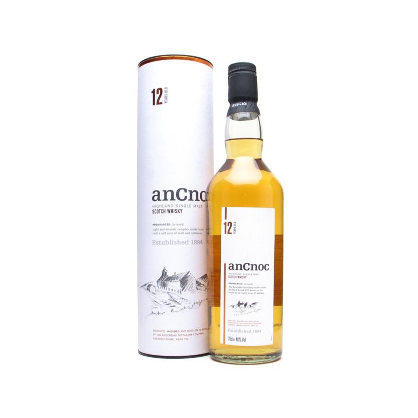 Ancnoc 12Years Old Single Malt