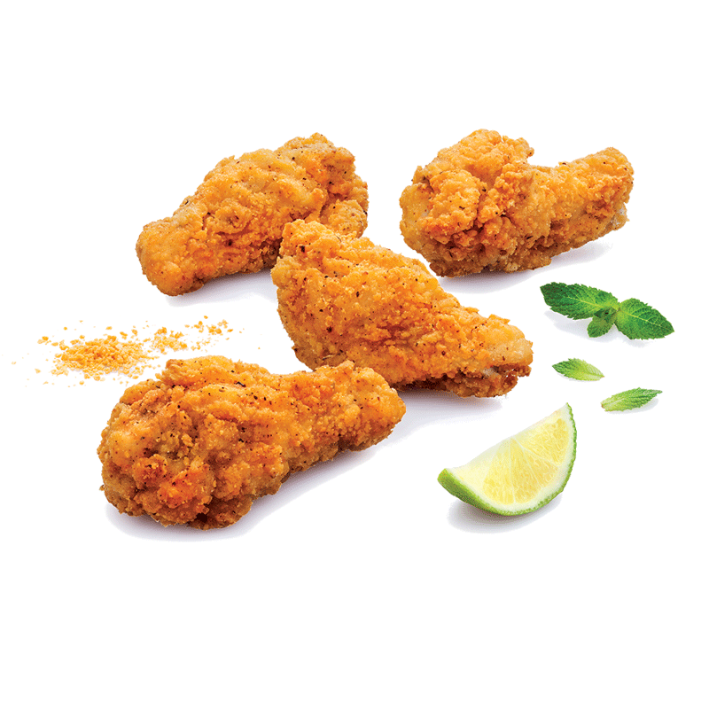 Breaded Crispy Chicken Wings Frozen 450gms