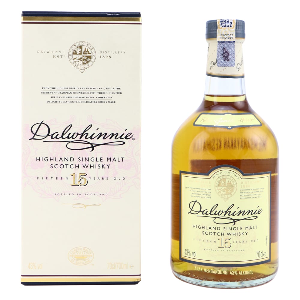 Dalwhinnie 15Yo Malt Whisky