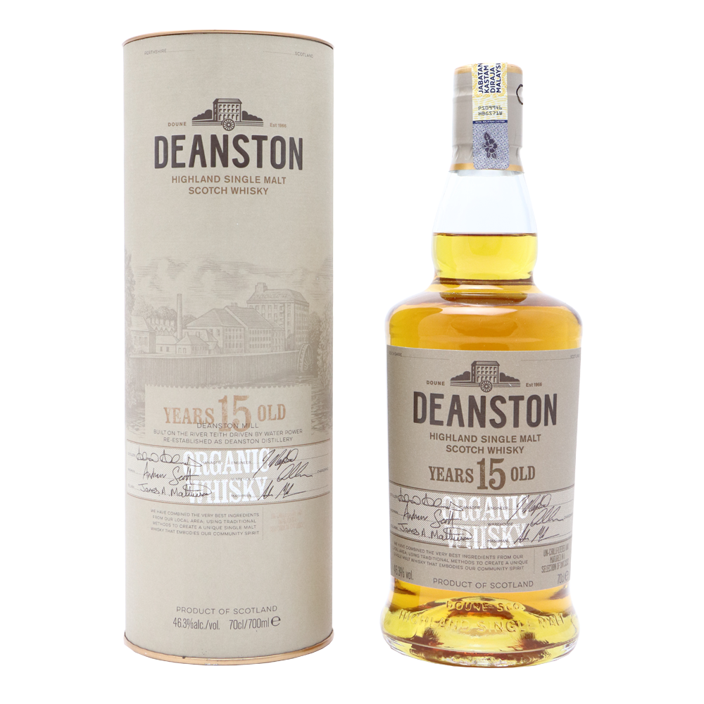 Deanston 15Years Old Organic Single Malt