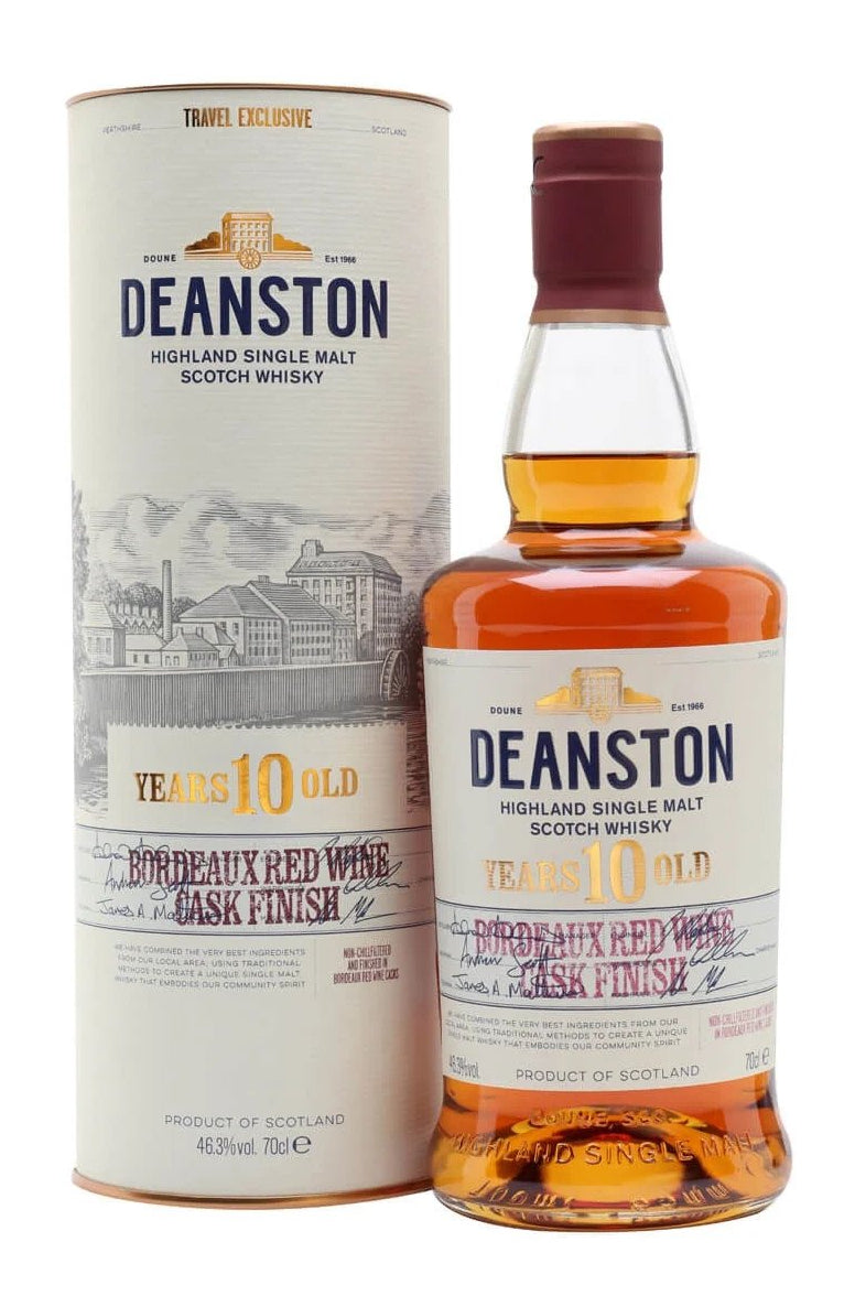 Deanston 10Years Old Bordeaux Finish