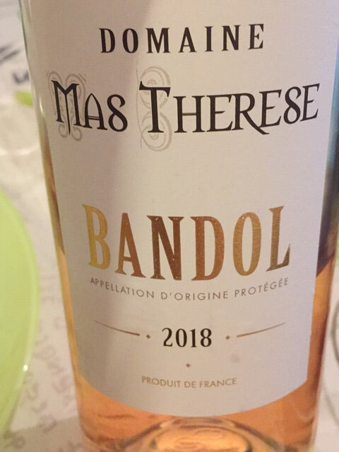 Domaine Mas Therese Bandol Rose