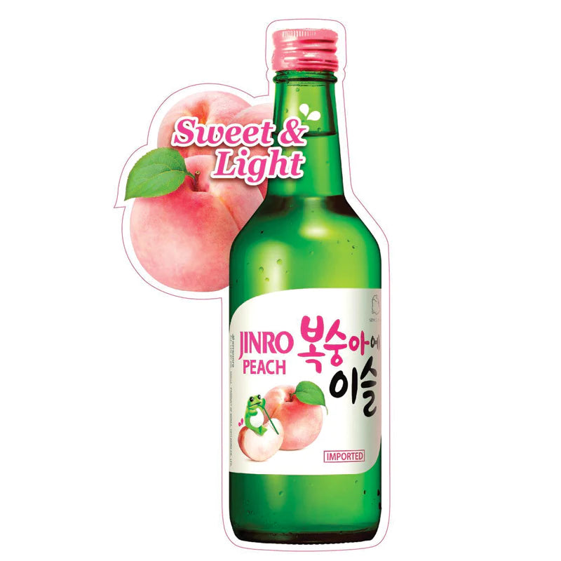 Jinro Peach  Bottle