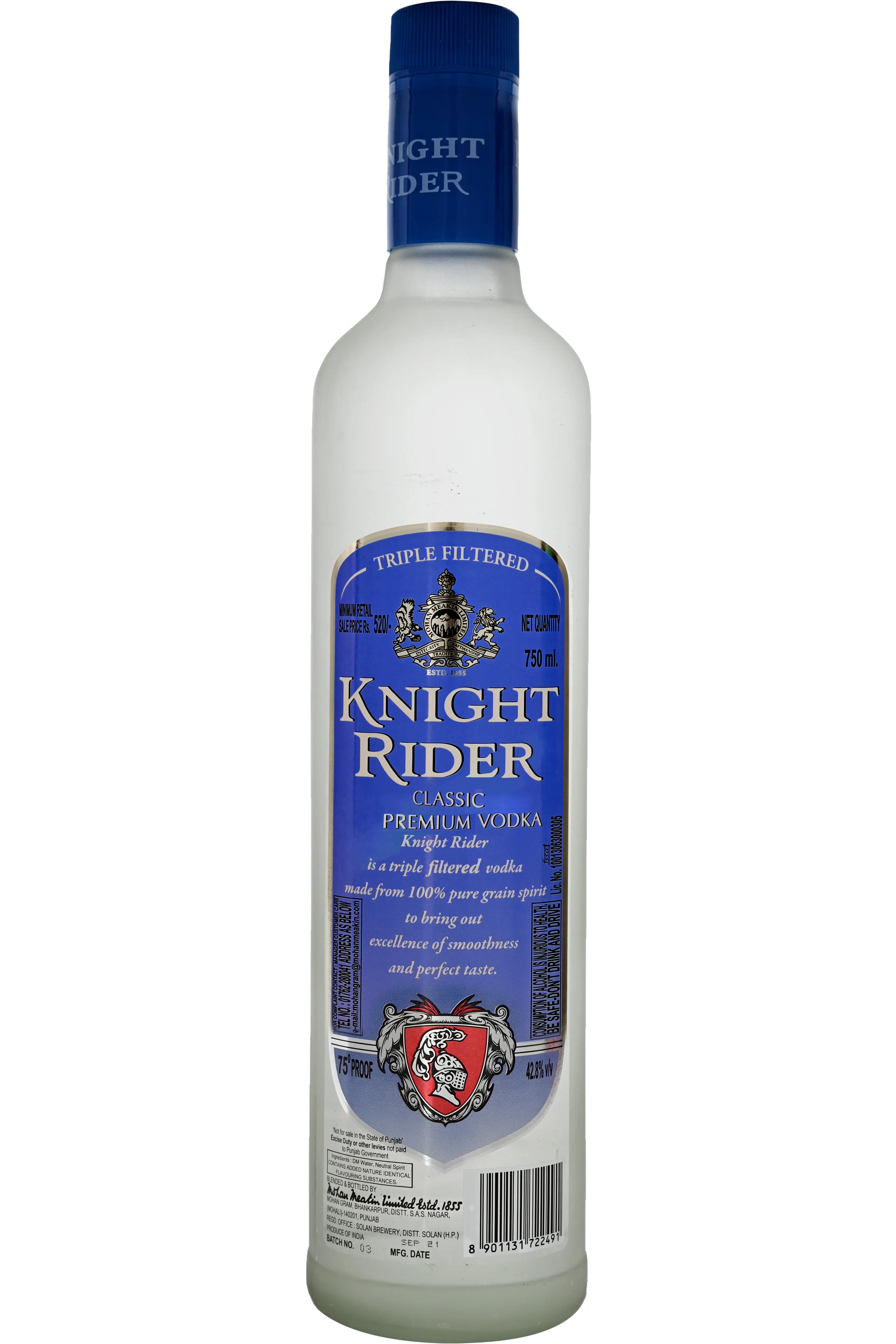 Knight Rider Premium Plain Vodka