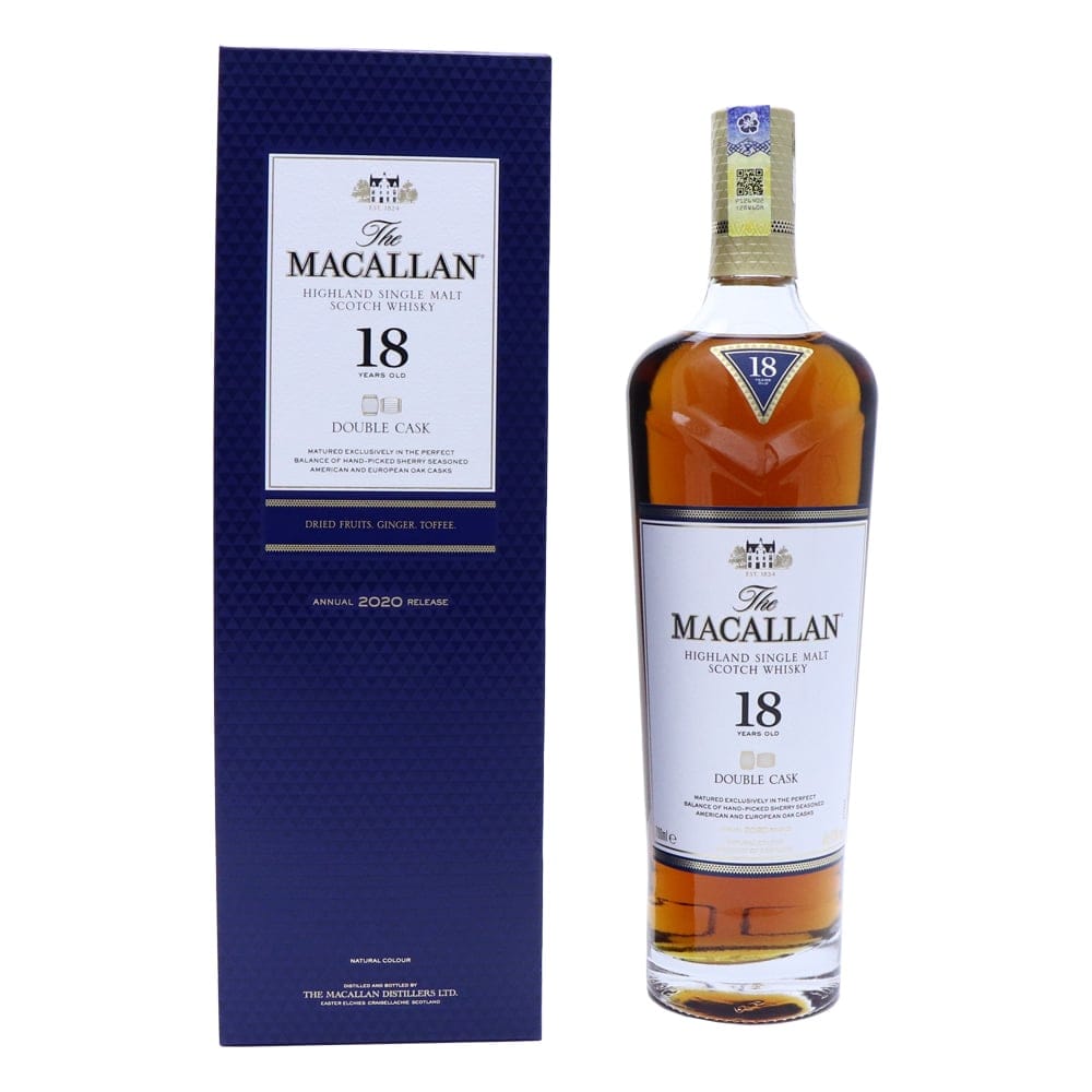 Macallan 18Yo Dbl Csk Malt Whisky