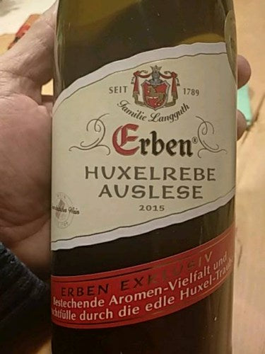 Erben Huxelreb Auslese