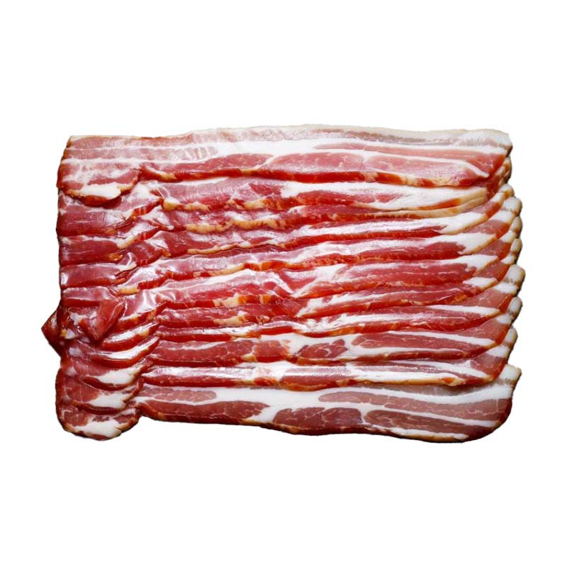 Pork Streaky Bacon Frozen 1kg