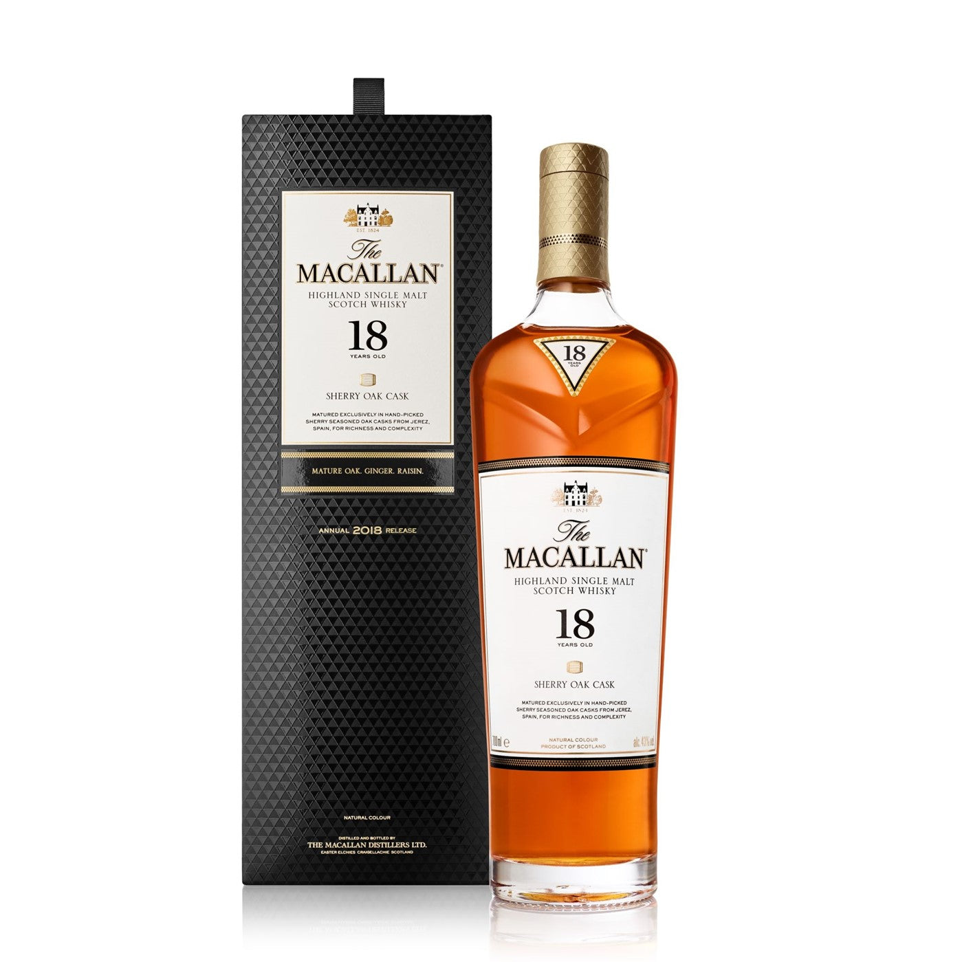 Macallan Sherry Oak 18Yo Malt Whisky