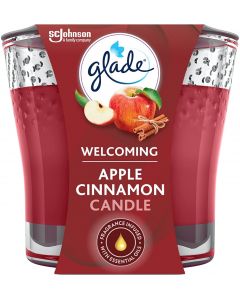 GLADE CANDLE APPLE & CINNAMON